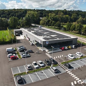 Construction d'un magasin ALDI