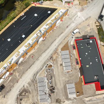 Construction d'un restaurant Quick et d'un bâtiment à usage commercial