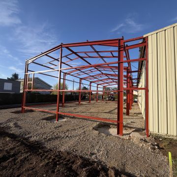 Extension du bâtiment déchetterie 