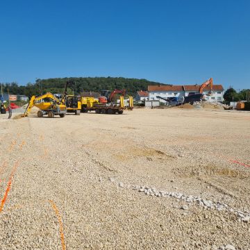 Construction d'un magasin ALDI