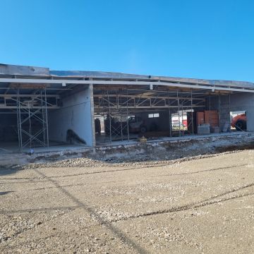 Extension d'un magasin ALDI