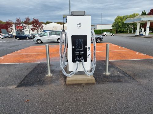 Installation d'une borne électrique à LURE 