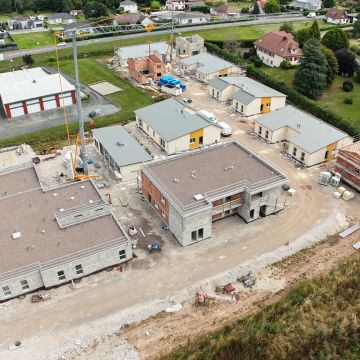 Construction de 19 logements et d'une gendarmerie