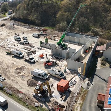 Démolition et reconstruction d'un magasin ALDI