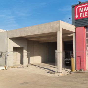 Extension d'un bâtiment 